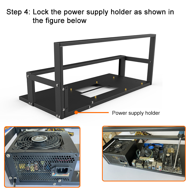 Rak Casing Penambangan, Braket - Gpu Mining Rig Frame 8 Gpu ulasan dan harga