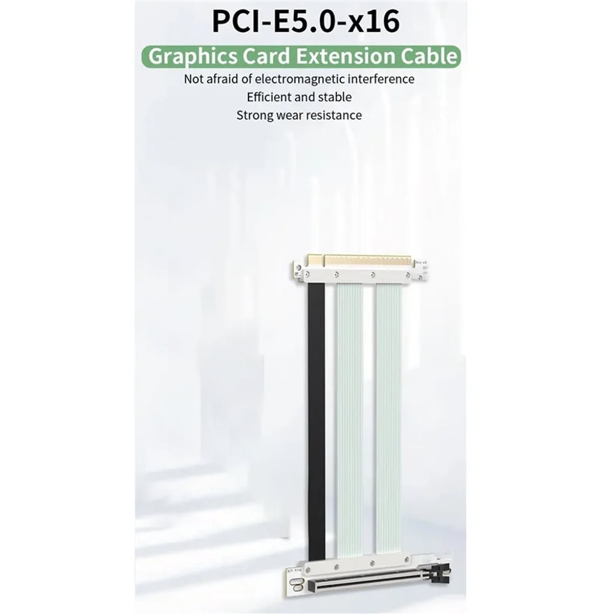 2026 BARU 20cm PCI-E 5.0 X16 K - Pcie 5.0 Gpu Riser Cable ulasan dan harga