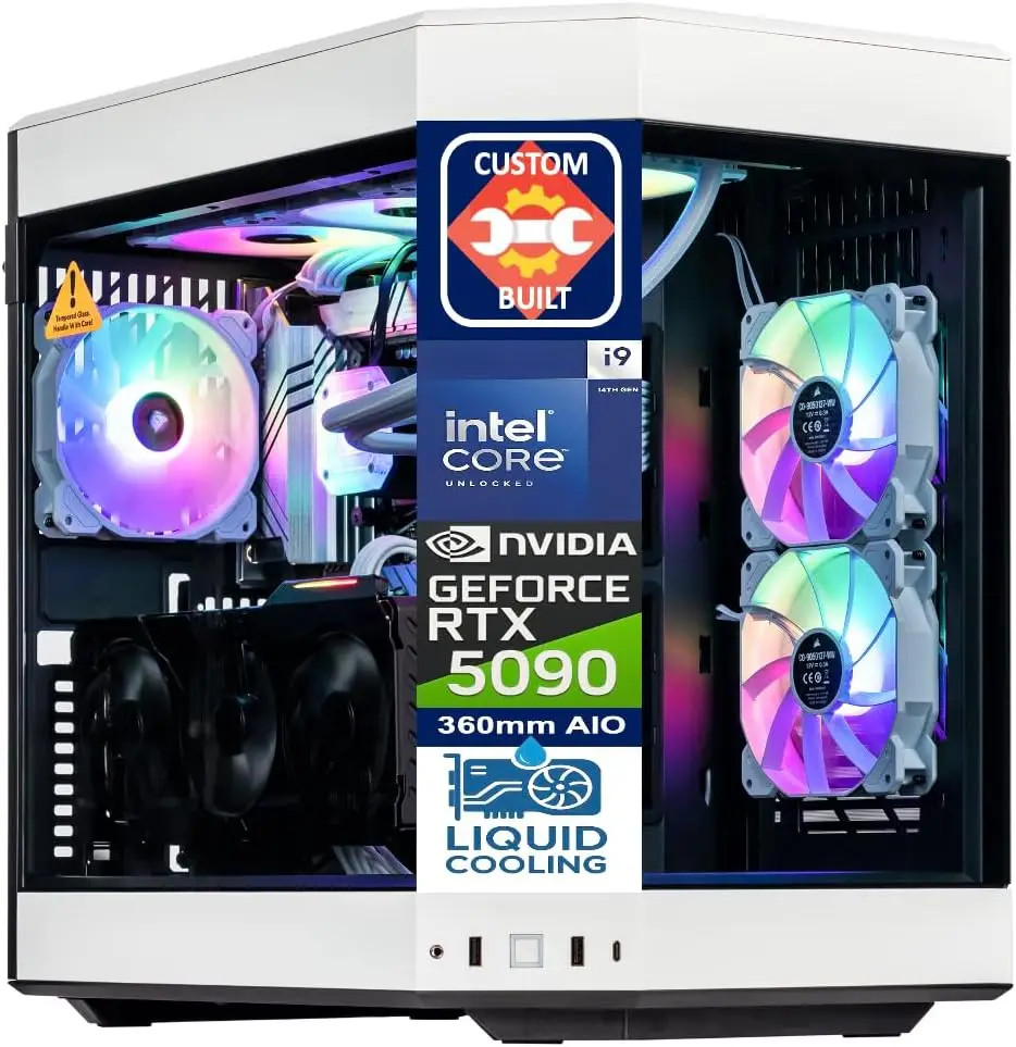 PC Desktop Gaming Velztorm Whi - Rtx 5090 32Gb ulasan dan harga