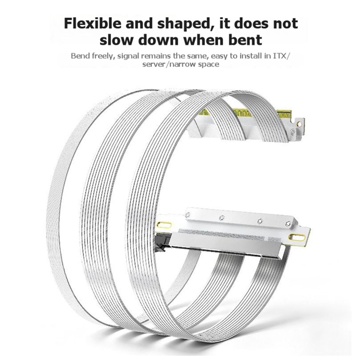 Kabel Riser L70A PCIe 5.0 X16  - Pcie 5.0 Gpu Riser Cable ulasan dan harga